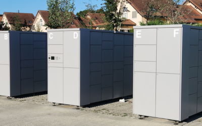 EcoQuartier Osiris à Echallens – Hubs d’eBox à colis